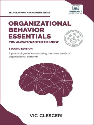 cover image of Organizational Behavior Essentials You Always Wanted to Know